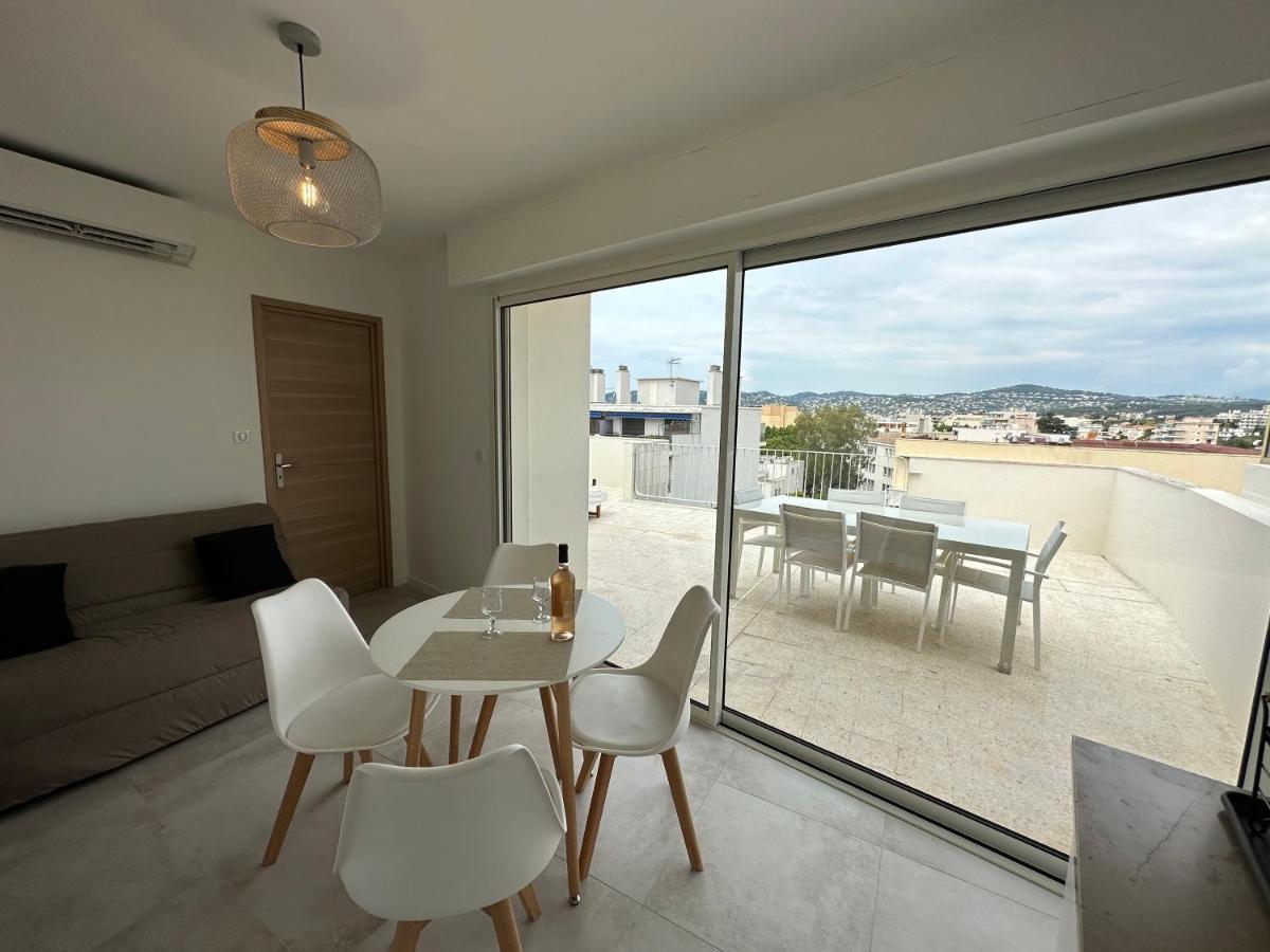 Ferienwohnung Superbe T2 En Dernier Etage Antibes Exterior foto